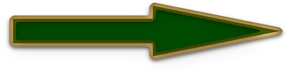green arrow with glass trim