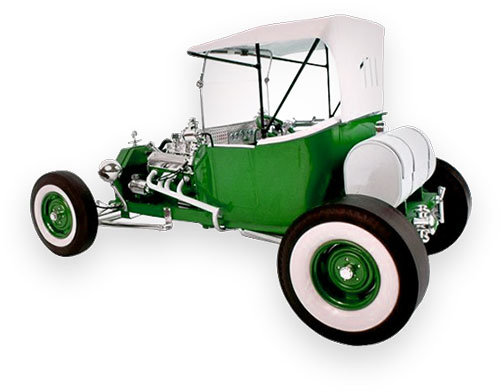 1920 Ford T-Bucket green