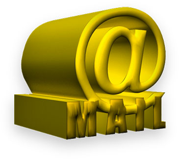 @ mail yellow and 3D