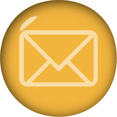 gold email button clipart