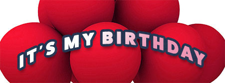 balloons It's My Birthday