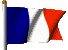 animated French flag