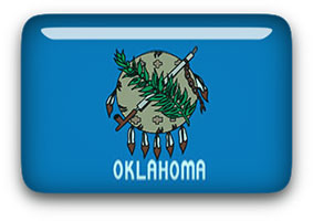 Oklahoma button rectangular
