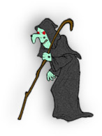 witch with staff