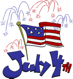 Free 4th of July Gifs - 4th of July Clipart - Animations