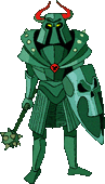 green knight transparent clipart image