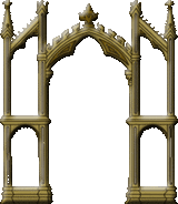 Medieval Arch Clip Art Image