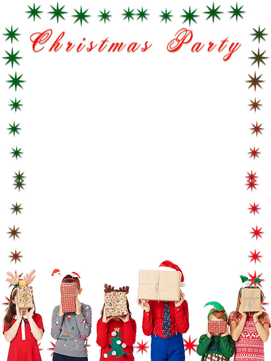 Printable Page Borders For Holiday Parties