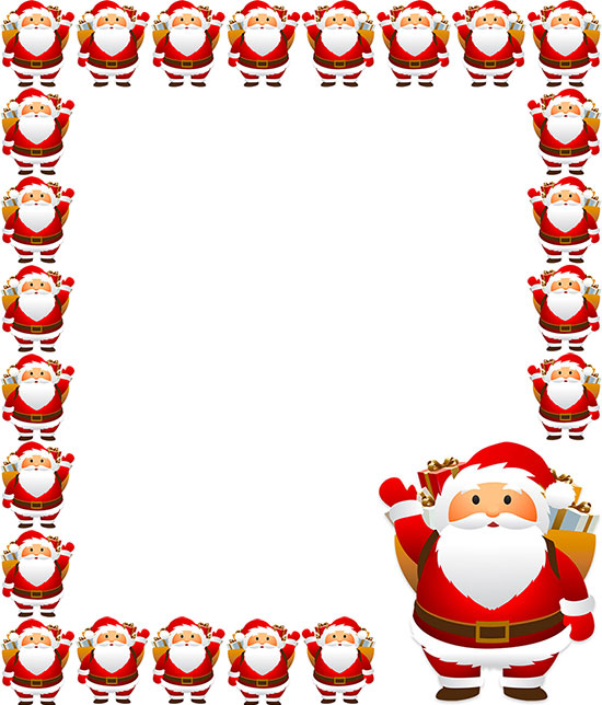 free-santa-claus-christmas-borders-clipart-frames
