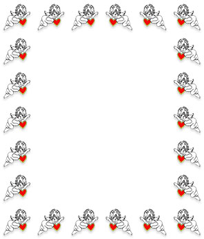 cupid hearts