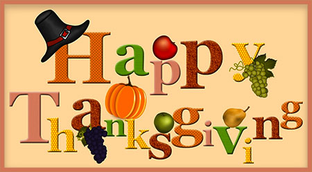 Happy Thanksgiving food