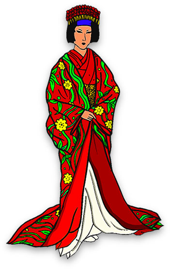 Japanese woman in a kimono