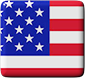America flag button