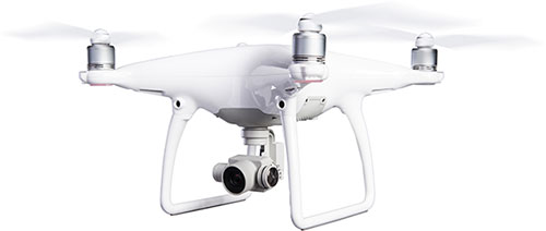drone in flight