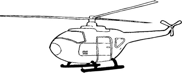 animation clipart helicopter