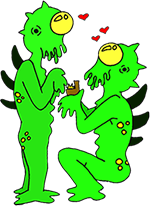 aliens in love