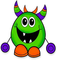 happy space alien
