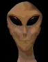 animated alien face