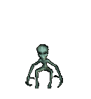alien jumping black