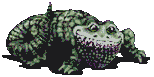 angry alligator animation