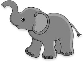 animated elephant