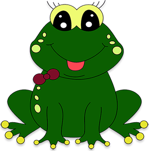 a happy frog