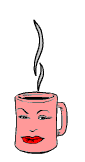 happy coffee cup animated