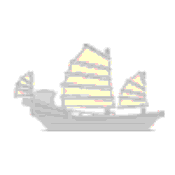 sailing ship on white