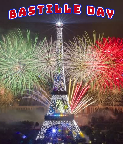 Bastille Day fireworks