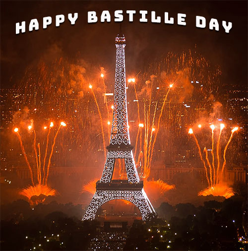 Happy Bastille Day fireworks