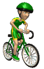 bike rider animation