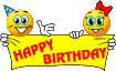 Happy Birthday sign