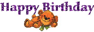 Happy Birthday teddy bear