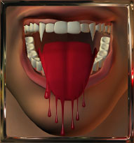 mouth of a vampire