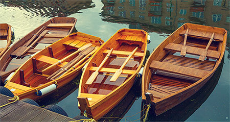 boats at dock