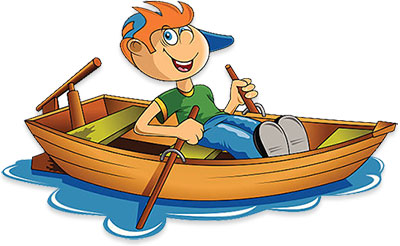 Boat Clipart - Rowboats and Sailboats