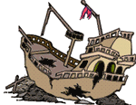 ship wreck clipart