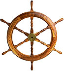 ship steering wheel