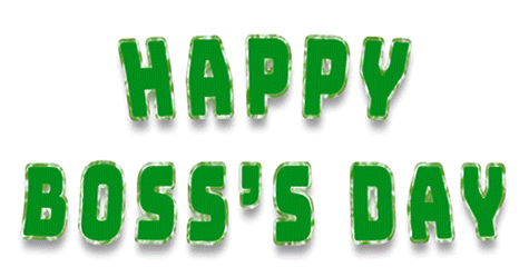 Happy Boss's Day animated