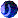 small blue bullet transparent