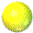 bright yellow ball