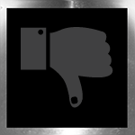 animated thumbs down button