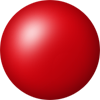 red button round
