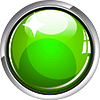 button green round