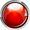 button red round