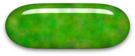 green pill button with textured design
