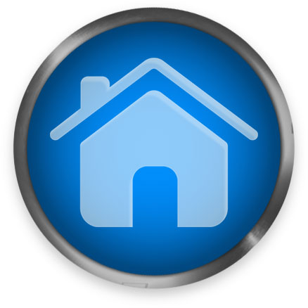 round home button blue