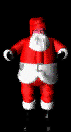 jumping Santa animation