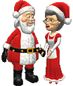 mr and mrs claus animation