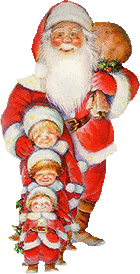 Santa children animation